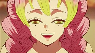  Mitsuri Kanroji's Wet Pussy Craves POV Doggy Kissing in Demon Slayer Hentai Bliss