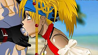 Anime Blonde Sucked Off Deep In Mouth Manga Hentai Ravaged