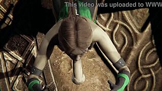 jade's giving the best handjob blowjob with moans and cum facial in 3d 😩💦