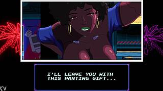 big tits black cyberpunk ms nightingale poses curvy ebony