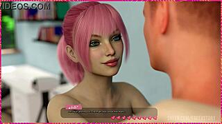 Birthday Girl Belles Slurps Machinery Cock While Getting Pounded Hard!