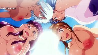 hot anime hentai girl fucking hard with big tits bouncing 🔥💦