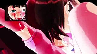 ぷるぷる春香16 gets fisted hard in this wild hentai action 😈✊💦