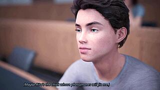 my cute roommate gives handjob blowjob with big tits and monster cock outdoors