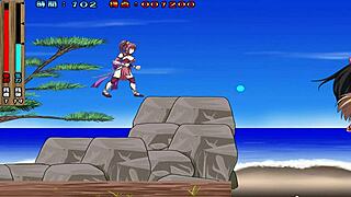 raw lust overwhelms pink kunoichi ninja in general's brutal rod ravishment