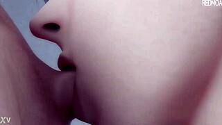 Tifa Lockhart's Massive Boobs Bounce in Epic 3D Hentai Fuck Scene from Final Fantasy