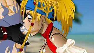 Anime Blonde Sucked Off Deep In Mouth Manga Hentai Ravaged