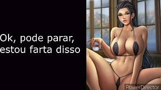 Nico Robin's Femdom JOI Humiliation Makes You Eat Your CEI Cum for One Piece Hentai