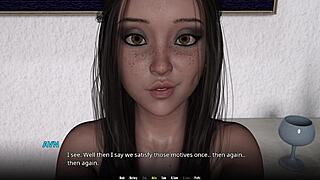 college teacher begs for my huge throbbing cock down her throat