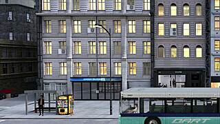 cliair grabs huge dildo for wild ride to squirting orgasm in change room