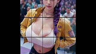 rumi k-pop demon hunter performs monster fuck special!