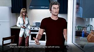 juli fucks me hard with huge cock while husband watches from bedroom