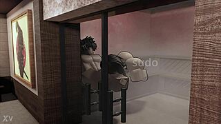 Japanese roblox e-girl's big ass swallows bbc monster cock in steamy bathhouse 3d romp