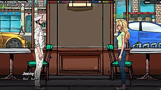 jenny's serving throats under the table with demons giants robots gangbang bukkake 😈💦