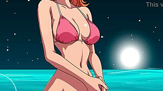 Nami One Piece Hentai JOI ASMR Español Starts Soft Builds Intense
