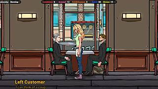 jenny's serving throats under the table with demons giants robots gangbang bukkake 😈💦