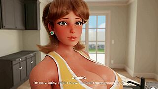 stepmom catches my huge boner in kitchen and rides it taboo