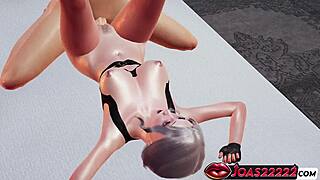 oh man sexy bai yi thighs in leggings feel so good for pov tied missionary creampie fuck... moans everywhere!