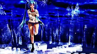 Hentai Big Boobs Dance with Big Ass Tits Bouncing