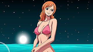 Nami One Piece Hentai JOI ASMR Español Starts Soft Builds Intense