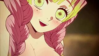  Mitsuri Kanroji's Wet Pussy Craves POV Doggy Kissing in Demon Slayer Hentai Bliss