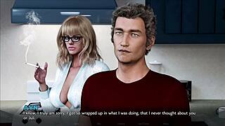 juli fucks me hard with huge cock while husband watches from bedroom