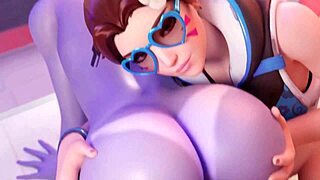Overwatch D.Va and Mercy Shine in Steamy SFM Ass Action Compilation