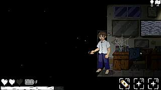 man with flashlight pounds hot maid hard in no exit apartment hentai game