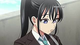 i can't stop fucking this sexy anime teen and her mommy in hardcore creampie orgy