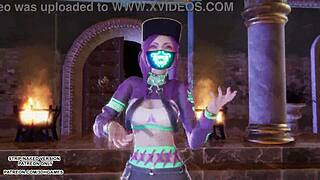 ready for akali's sexy hands up kpop dance hentai uncensored?