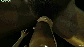 Virtual POV Blowjob Swallow From Teen Babe With Big Black Monster Cock Creampie Lick