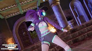 ready for akali's sexy hands up kpop dance hentai uncensored?