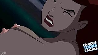 ben 10's intense gwen fuck floods with raw hentai passion