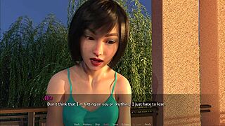 College Girl Begs for White Cock in Fetish Game!