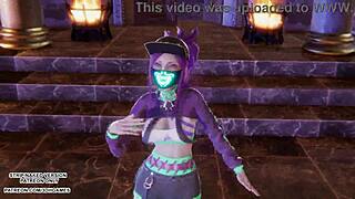 ready for akali's sexy hands up kpop dance hentai uncensored?