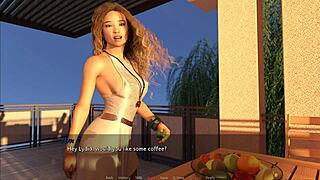 College Girl Begs for White Cock in Fetish Game!