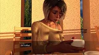 College Girl Begs for White Cock in Fetish Game!