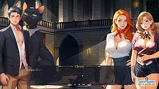 athena's fat ass begs for demon doggystyle in lust game ep7