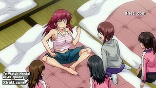 sexy anime teen fucked doggystyle creampie