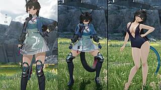 Endfield Genshin AI fan art animation glitch