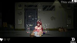 man with flashlight pounds hot maid hard in no exit apartment hentai game