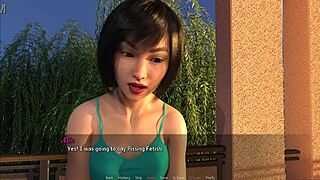 College Girl Begs for White Cock in Fetish Game!