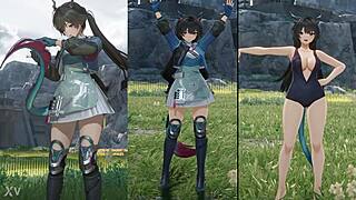 Endfield Genshin AI fan art animation glitch