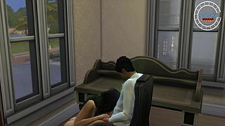 Private tutor babe with big ass tits rides monster cock cowgirl creampie Indian toon fuck