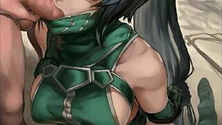 hmv too much lol hentai teen titans ahri... cant stop watchin!!