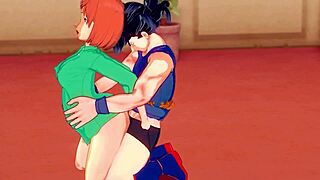 Lois Griffin and Goku's Steamy Family Guy Dragon Ball Tryst