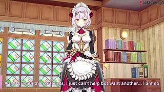 Noelle Swallows Deep in Genshin Impact Blowjob Fantasy by Fantasyking3!