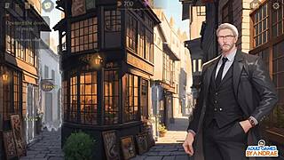 new student athena's lustful gameplay ep3: curvy tits, monster cock creampie and group demon fucks