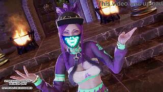 ready for akali's sexy hands up kpop dance hentai uncensored?