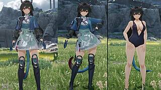 Endfield Genshin AI fan art animation glitch